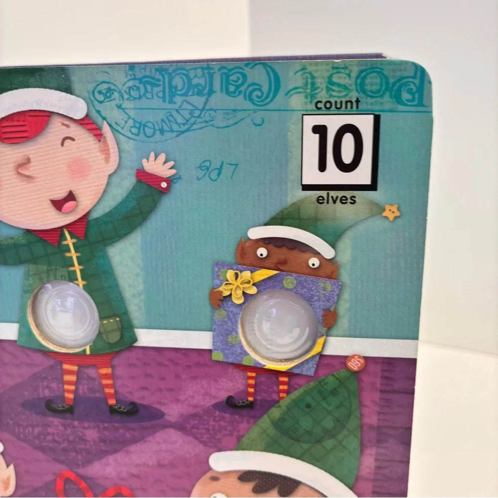 Melissa & Doug Poke-A-Dot! The Night Before Christmas Board Book